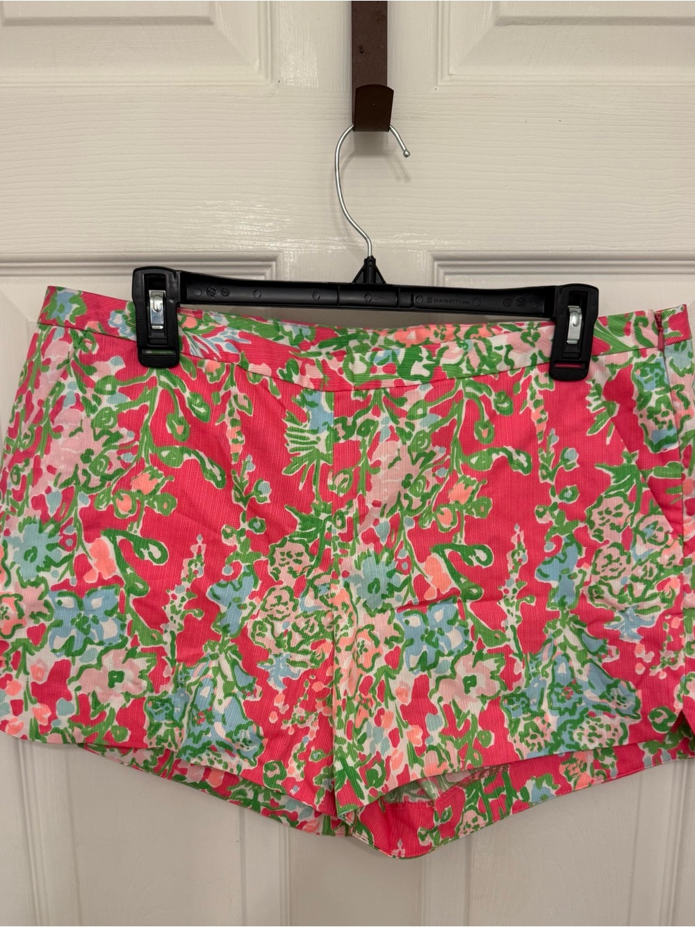 Lilly Pulitzer Adie Shorts Southern Charm Sz 12 100% Cotton 4" Inseam Casual